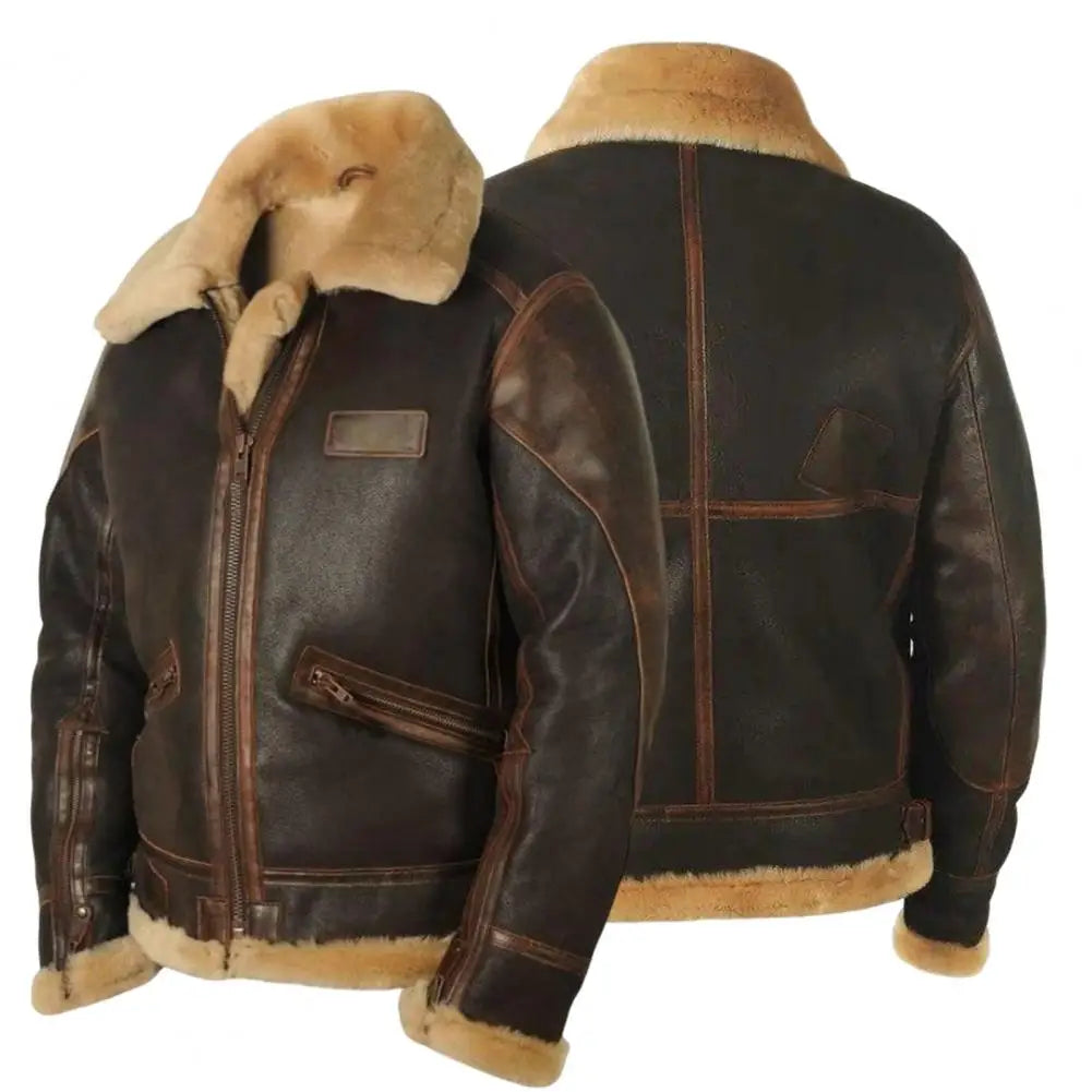 Men Jacket Plush Lining