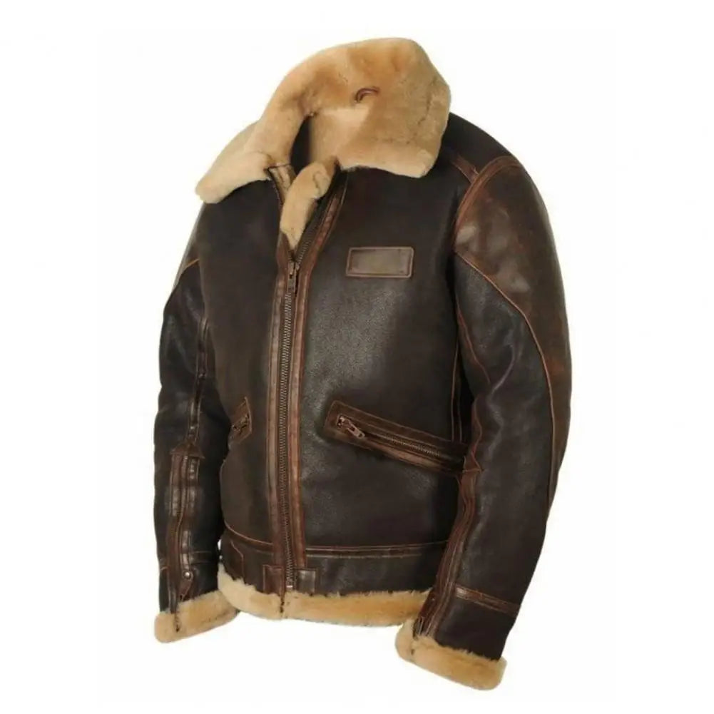 Men Jacket Plush Lining